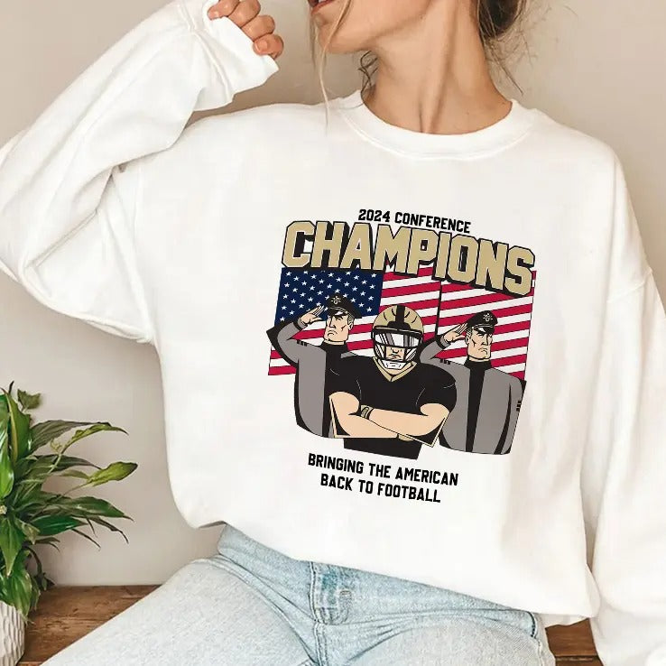 Army Black Knights 2024 Conference Champions Shirt