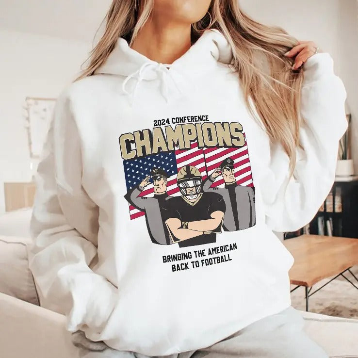 Army Black Knights 2024 Conference Champions Shirt