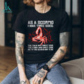 As A Scorpio I Have Three Sides Red Scorpion Zodiac Astrology Shirt