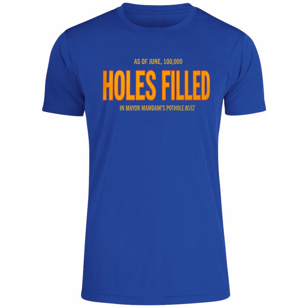 As Of June 100000 Holes Filled In Mayor mamdani’s Pothole Blitz Shirt
