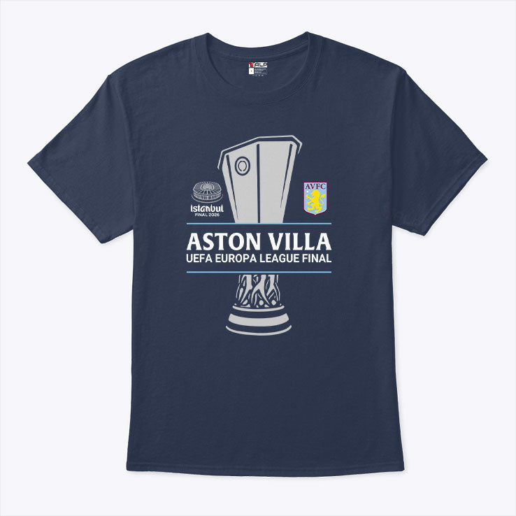 Aston Villa UEFA Europa League Final Istanbul 2026 T Shirt