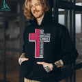 Atlanta Braves Christian Cross T Shirt Philippians 4 13 Bible Verse