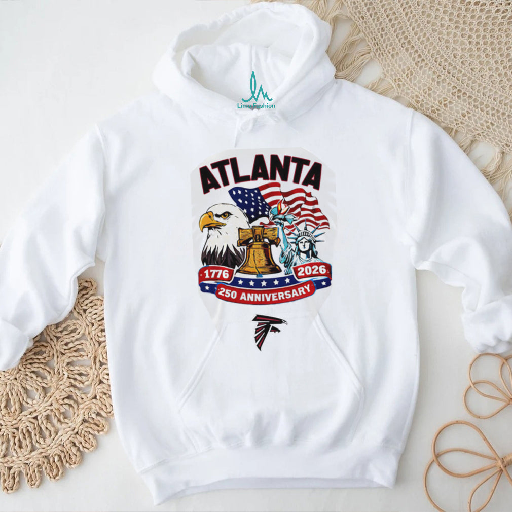 Atlanta Falcons 250th Anniversary American Independence 1776 2026 Custom Jersey T Shirt