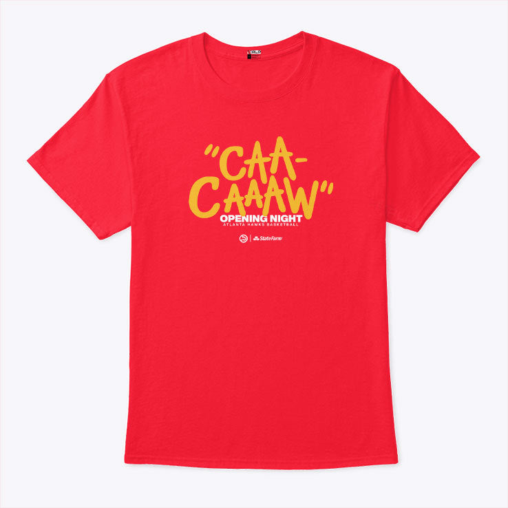 Atlanta Hawks Basketball CAA CAAAW Opening Night Shirt