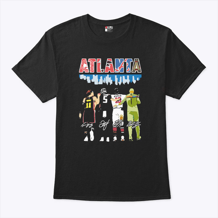 Atlanta Professional Sports Teams T Shirt