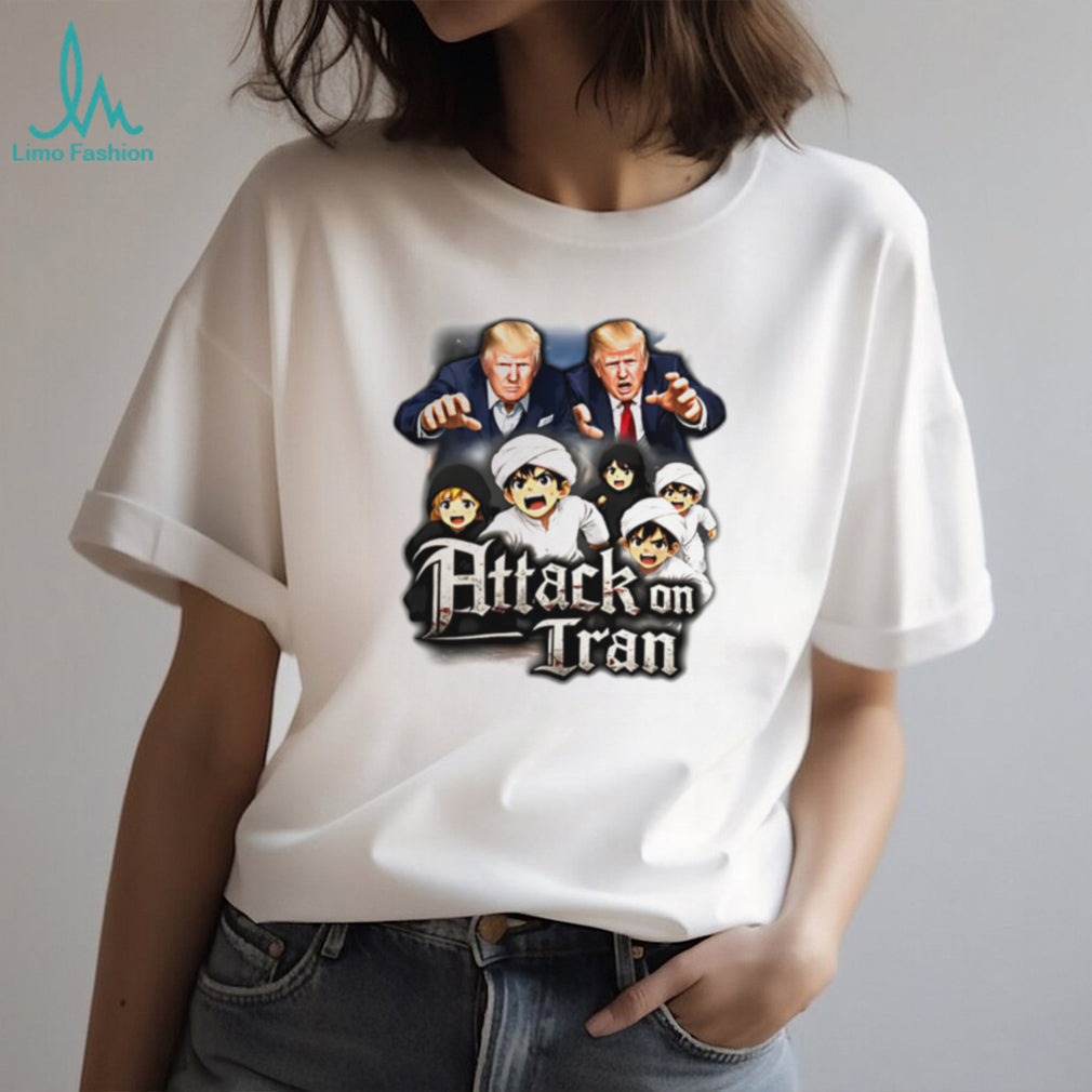 Attack on Tran Political Parody Anime Style T Shirt