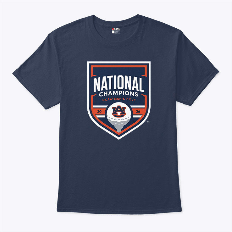Auburn Tigers 2026 NCAA Men’s Golf National Champions T Shirt