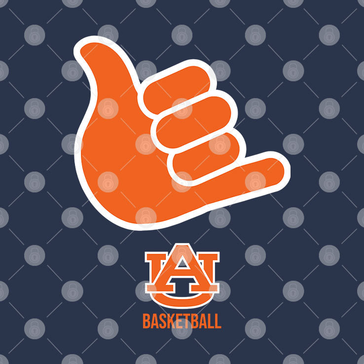 Auburn Tigers Call God Hand Sign T Shirt