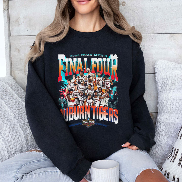 Auburn Tigers Final Four 2025 Men’s Basketball NIL T Shirt