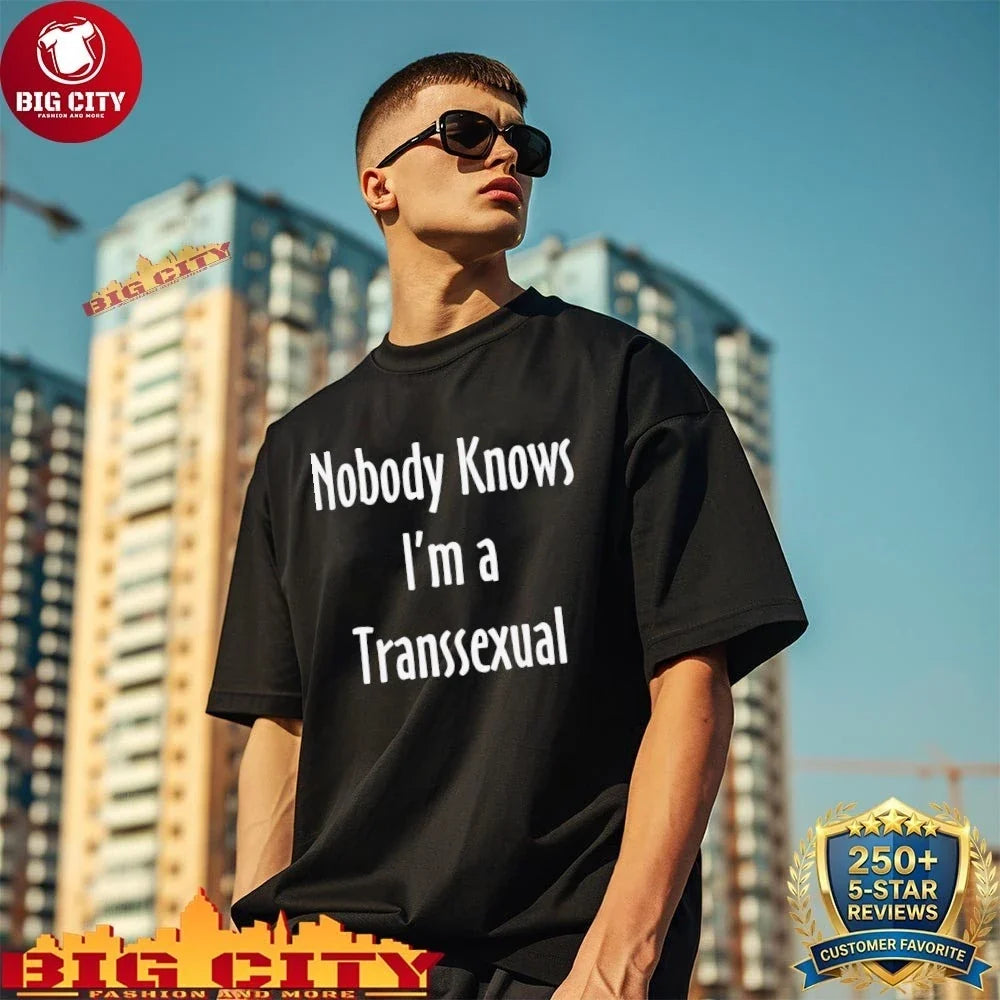 Awesome Nobody Knows I’m A Transsexual Hunter Schafer Inspired shirt