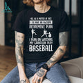Awesome Retirement Plan Watching My Grandson Play Baseball T Shirt