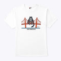 B Kliban Cat San Francisco Golden Gate T Shirt