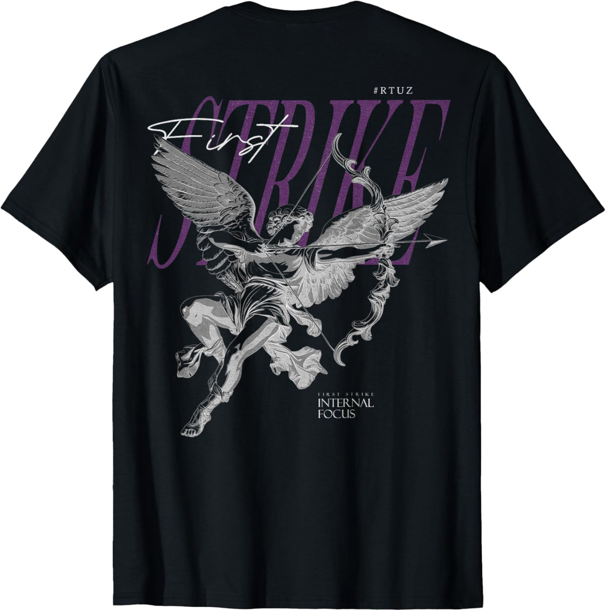 Back Print Y2K Aesthetic Streetwear Fashion Women Men Angel T-Shirt