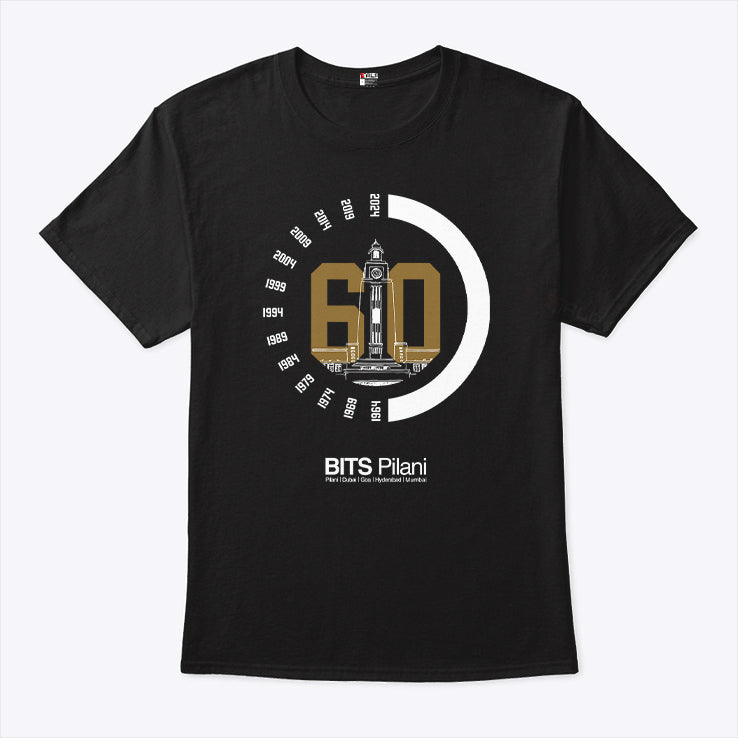 BITS Pilani 60 Years Anniversary Shirt