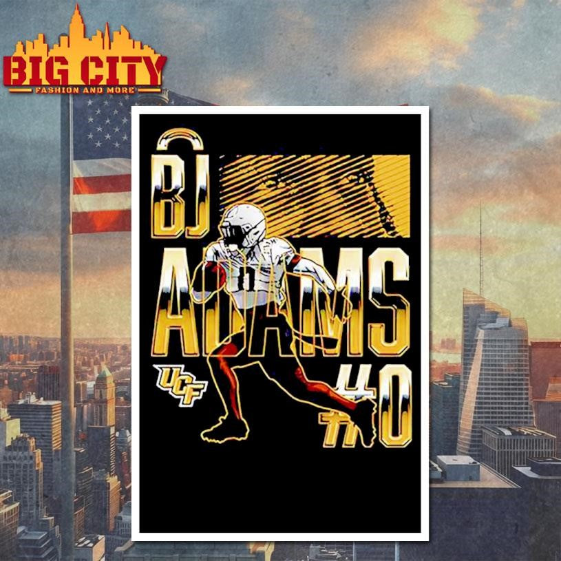 BJ Adams Central Florida Football NCAA Caricature Shirt
