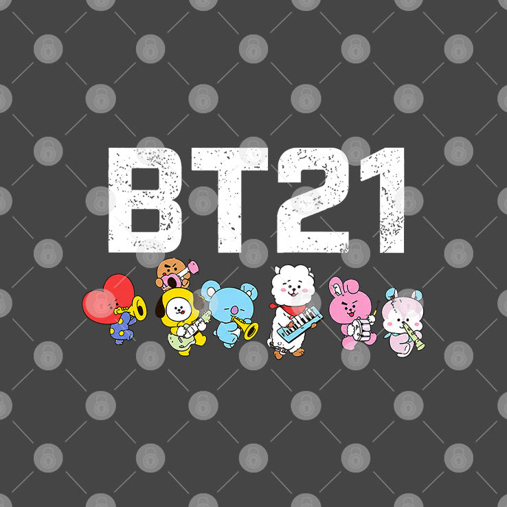 BT21 Music Tour T Shirt