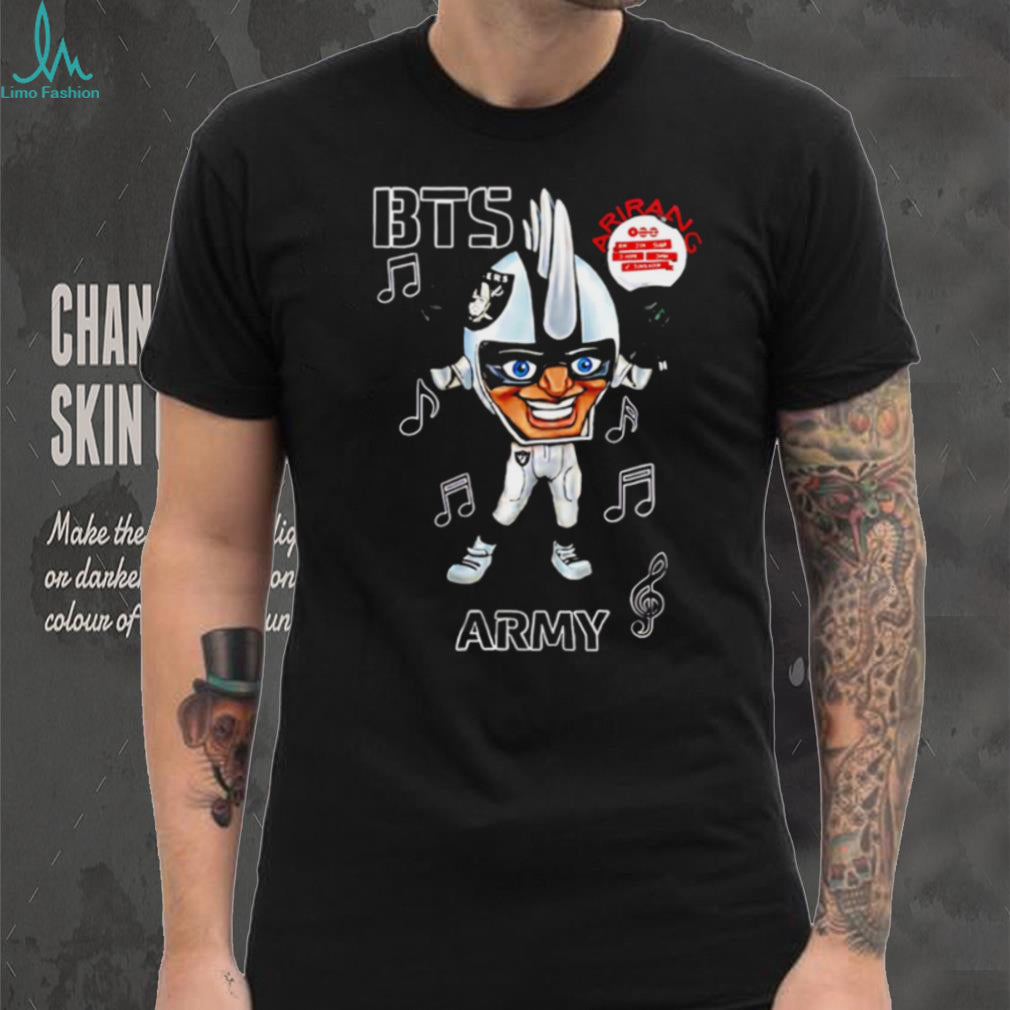 BTS Army Arirang Mascot Helmet KPop Fan Music Graphic T Shirt