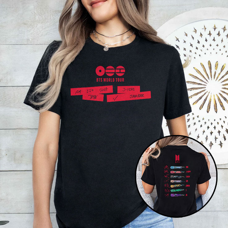 BTS Come Back World Tour T Shirt