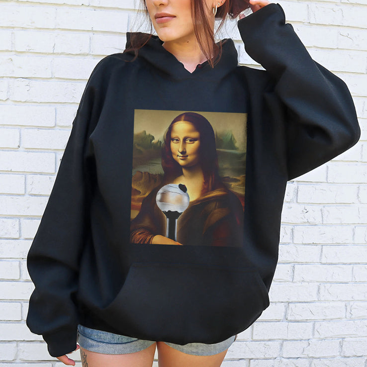BTS J-hope Mona Lisa Holding ARMY Bomb T Shirt