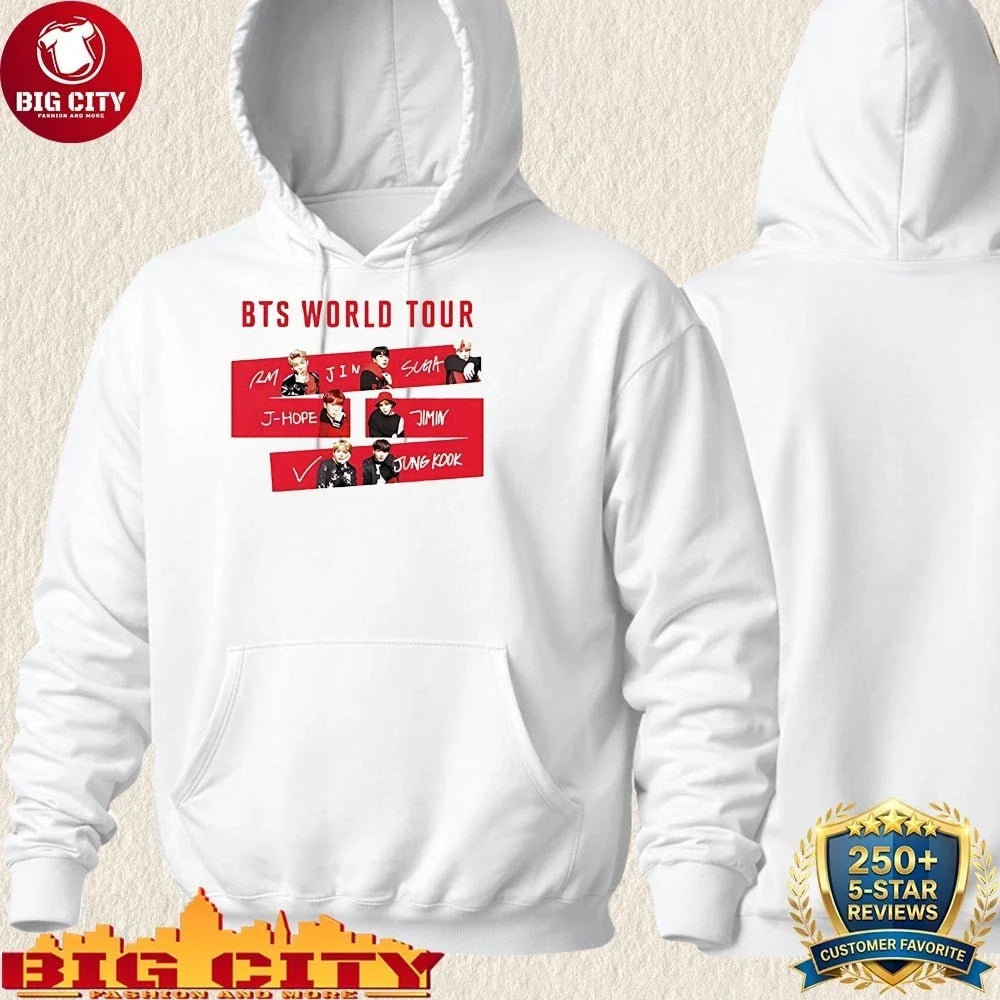 BTS Members World Tour 2026 shirt