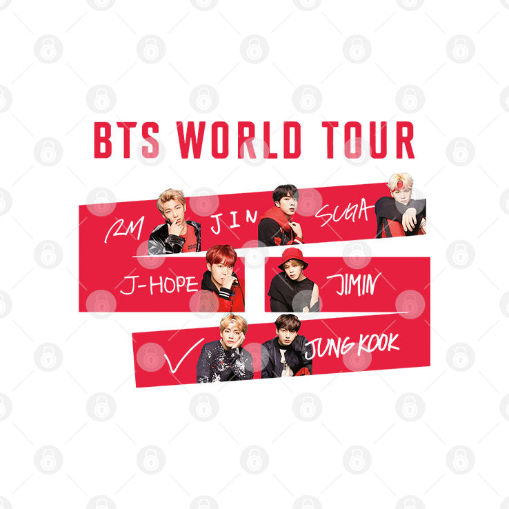 BTS World Tour 2026 T Shirt