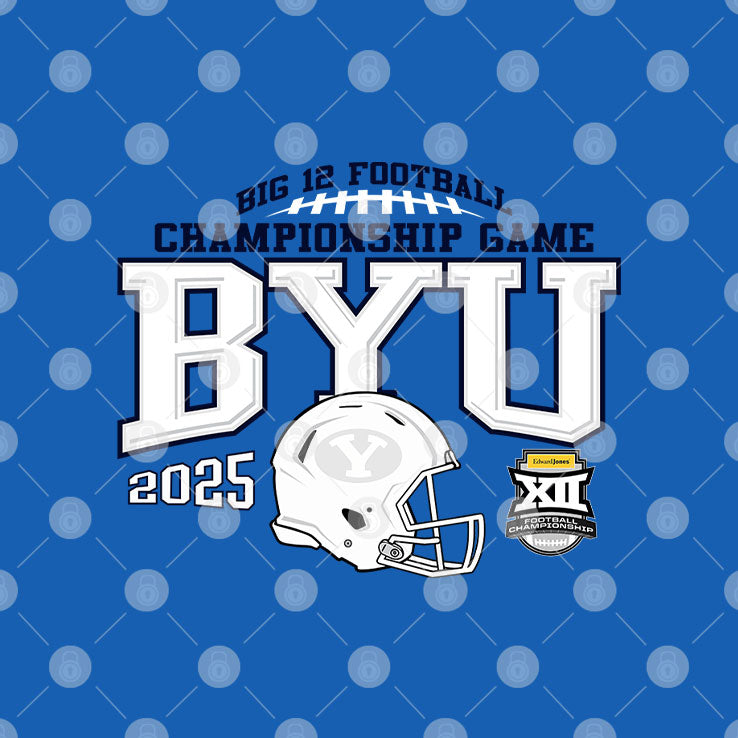 BYU Cougars 2025 Big 12 Championship Game Bound T Shirt