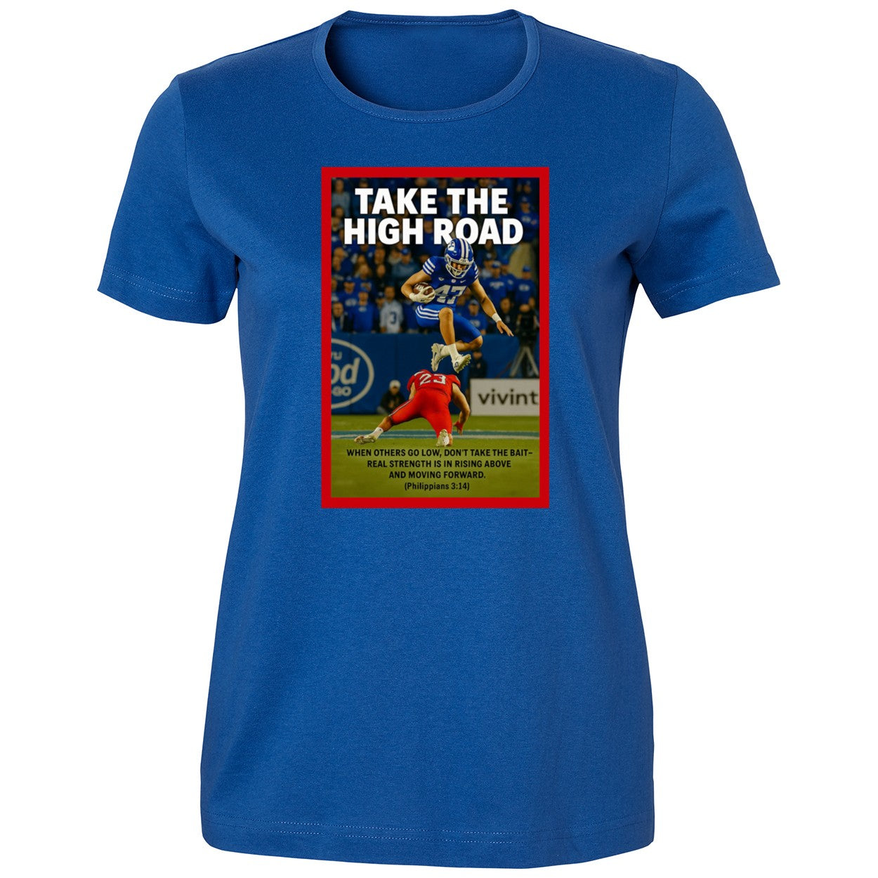 BYU Cougars #47 Take The High Road Shirt