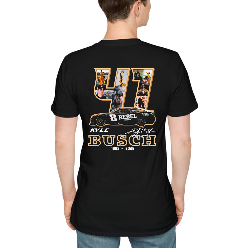[Front+Back] 41 Kyle Busch 1985 2026 Signature Shirt