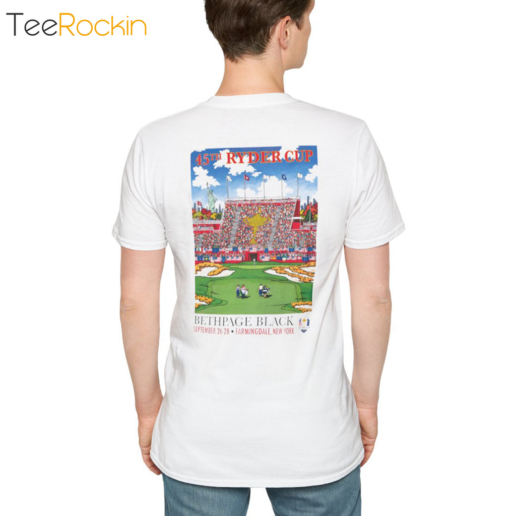 [Front+Back] 45th Ryder Cup Bethpage Black Sept 2025 Shirt