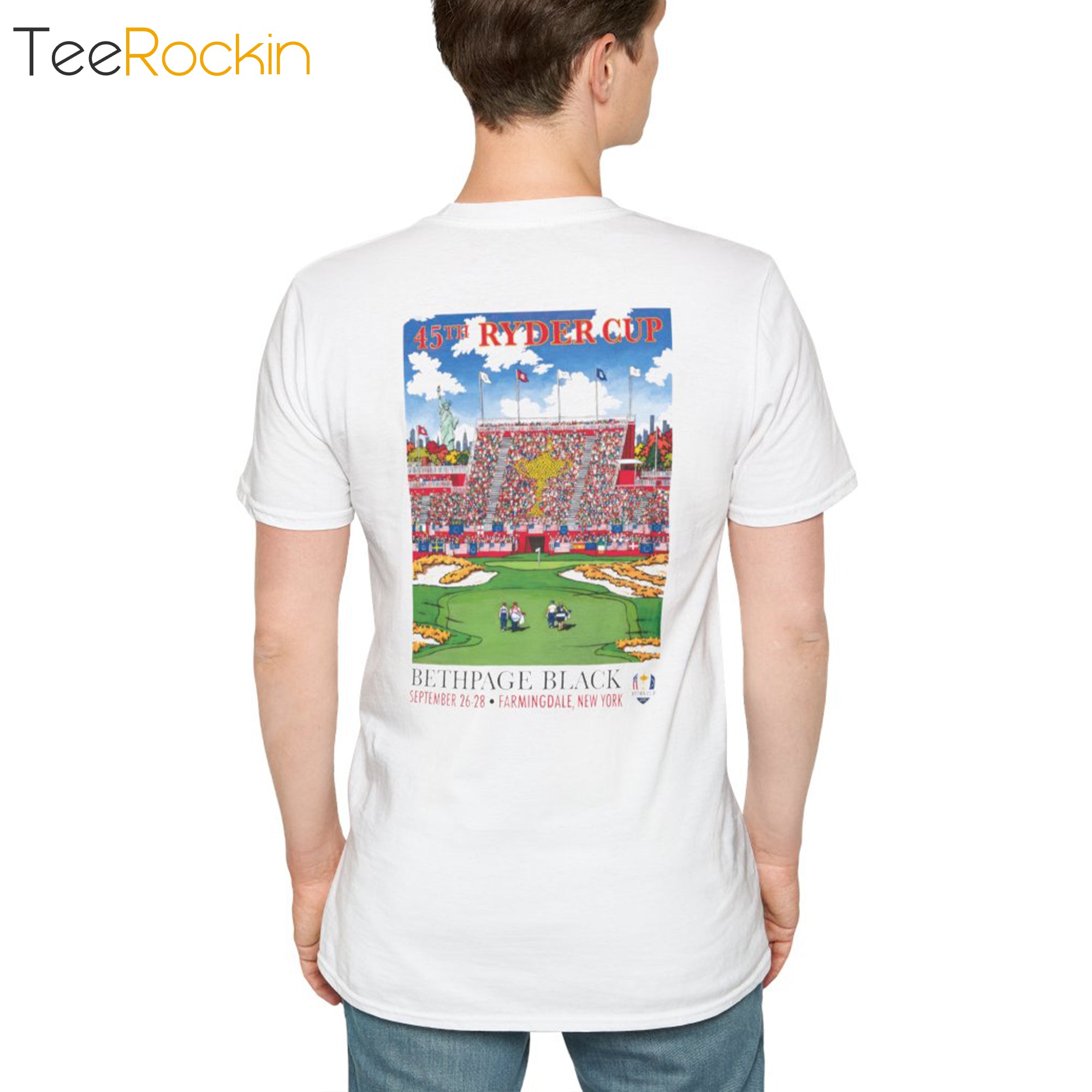[Front+Back] 45th Ryder Cup Bethpage Black Sept 2025 Shirt