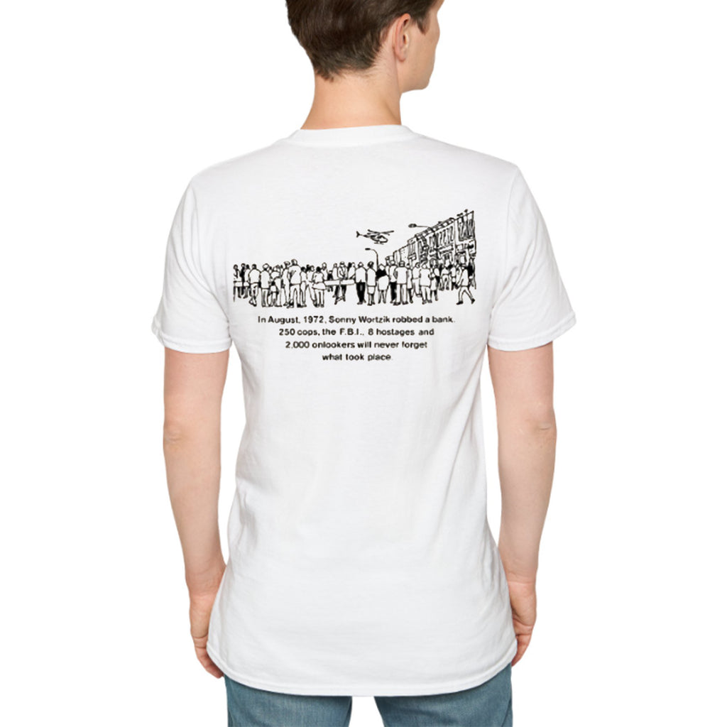 [Front+Back] Al Pacino In Dog Day Afternoon In August 1972 Shirt