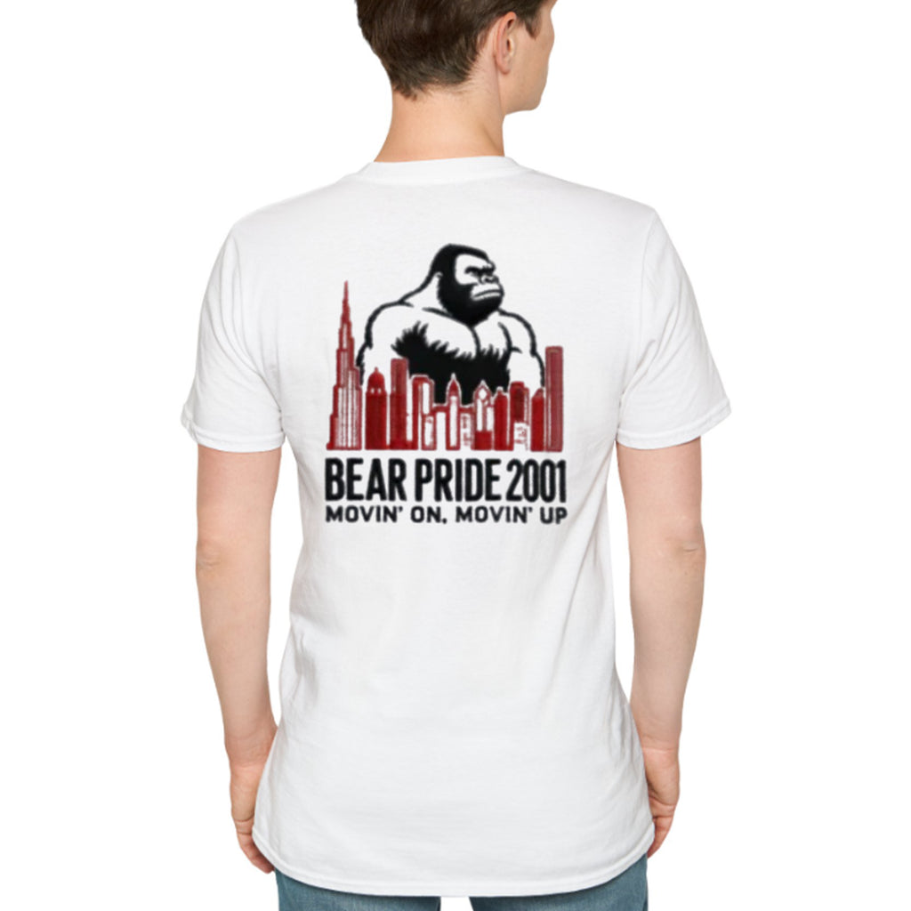 [Front+Back] Bear Pride 2001 Movin’ On Movin’ Up Shirt