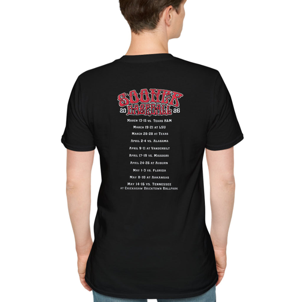 [Front+Back] Boomer Sooner Mascot Sooner Basketball World Tour 2026 Shirt