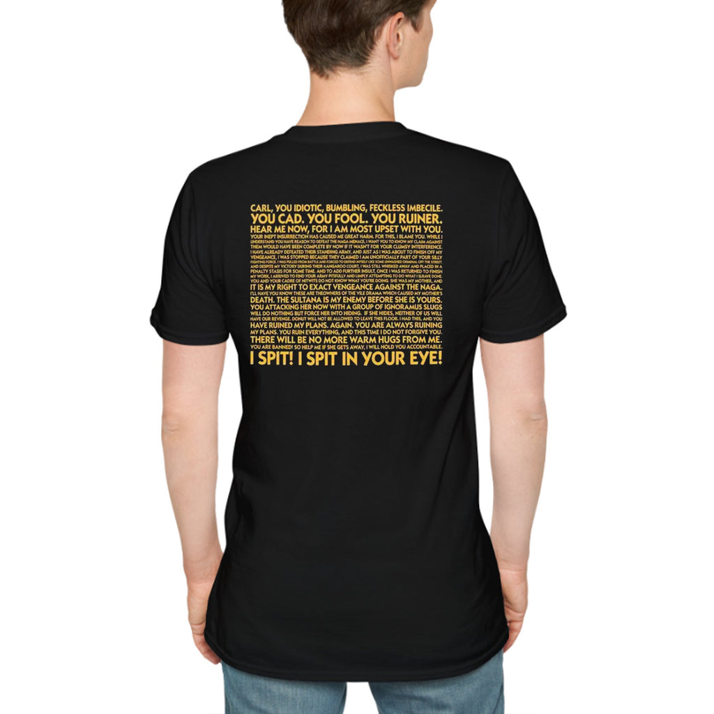 [Front+Back] Carl There Will Be No More Warm Hugs From Me Shirt