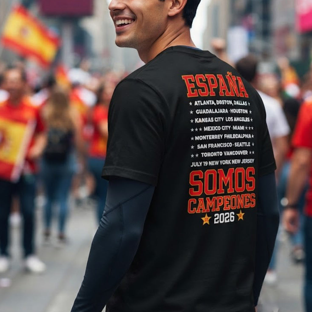 [Front+Back] Espana Somos Campeones 2026 Shirt