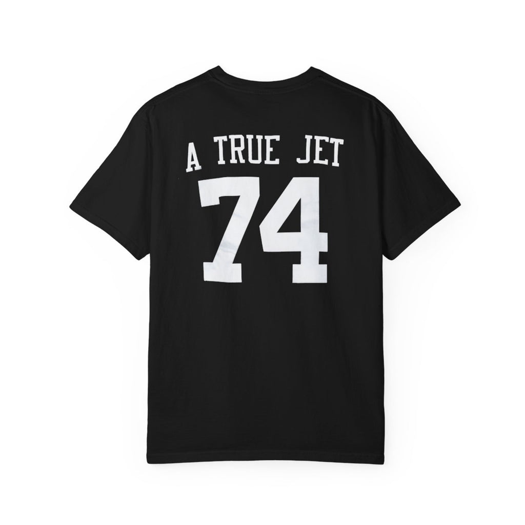 [Front+Back] Nick Mangold A True Jets 74 Shirt