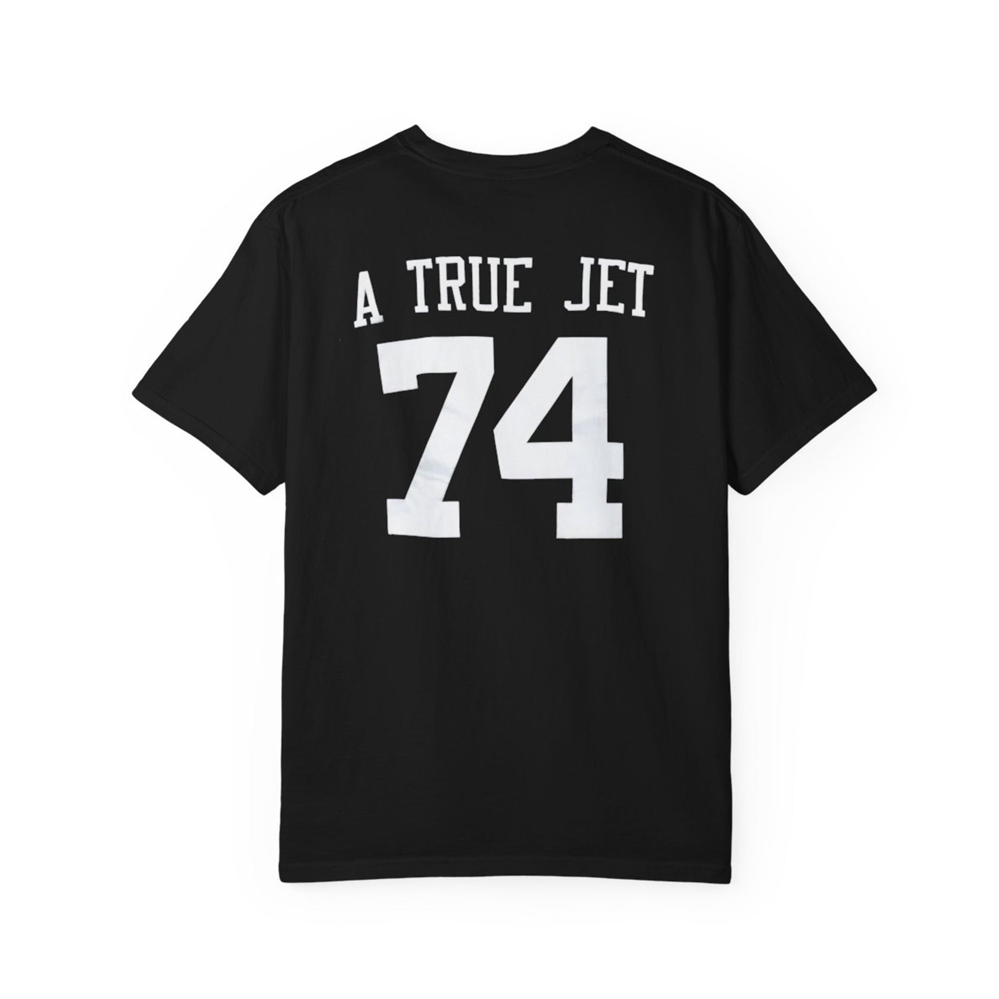 [Front+Back] Nick Mangold A True Jets 74 Shirt
