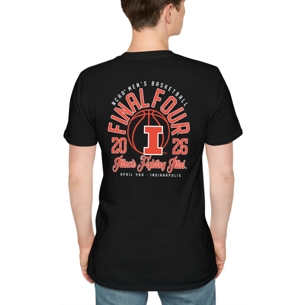 [Front+Back] Illinois Fighting Illini Final Four 2026 Shirt