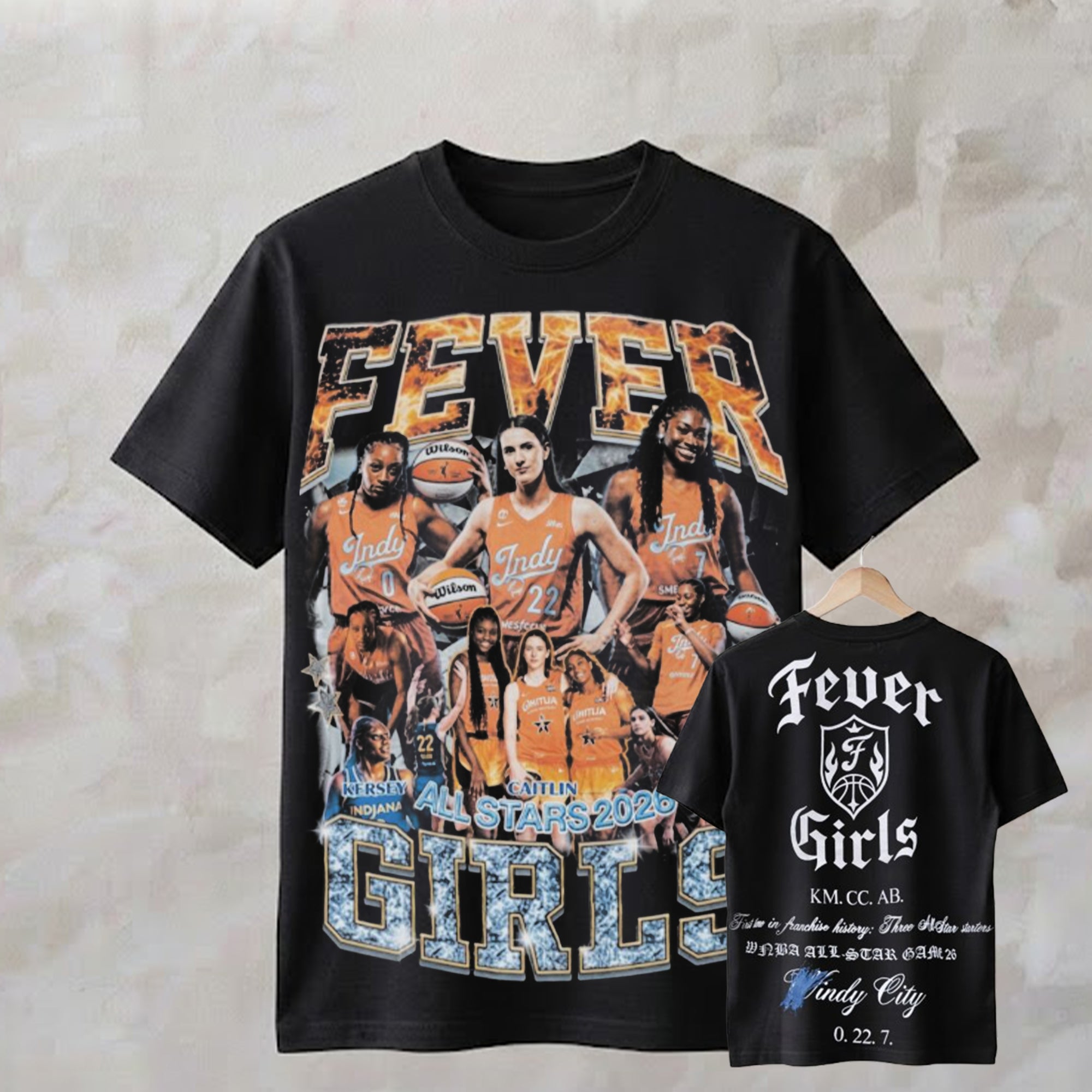 Indiana Fever Girl All Stars 2026 Shirt