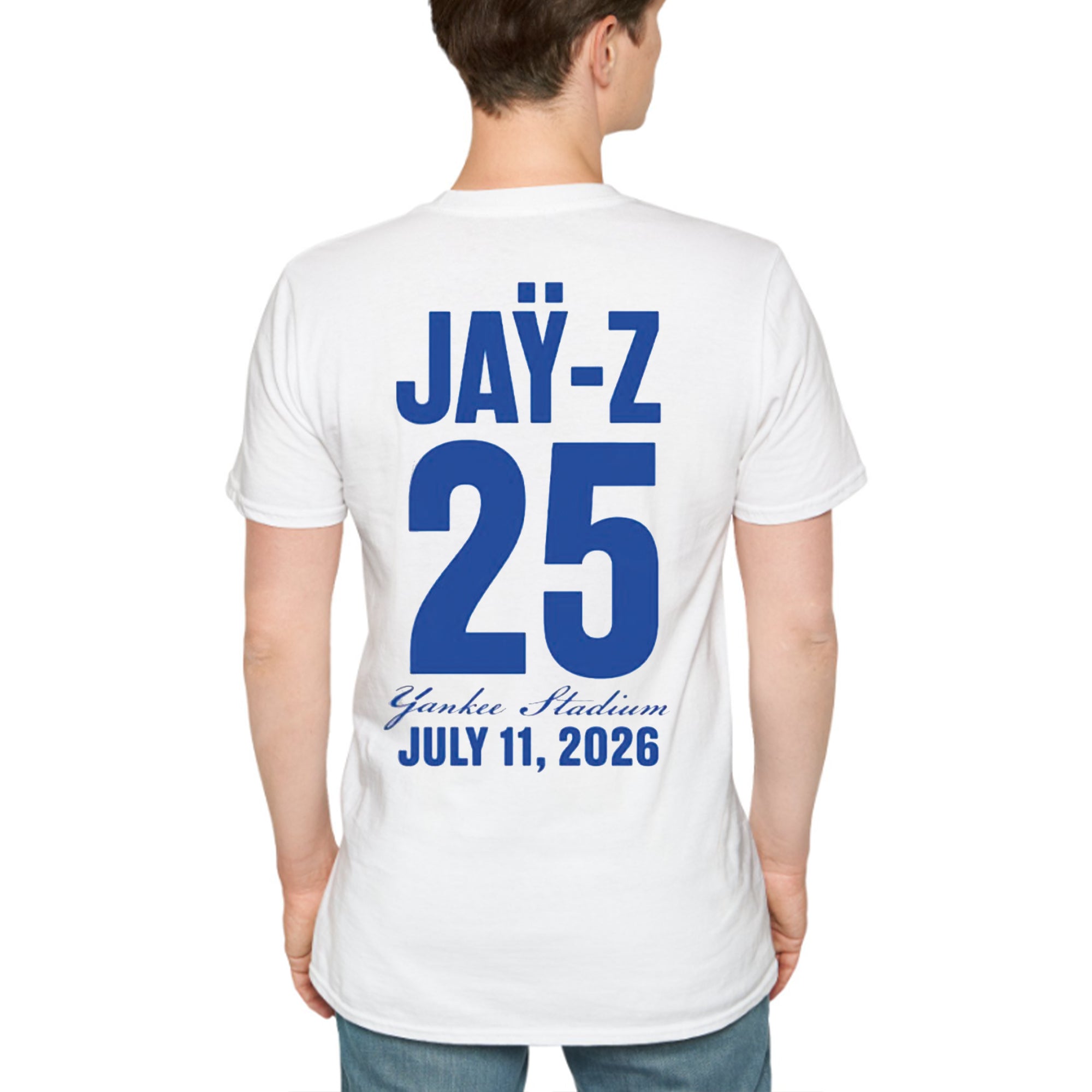 [Front+Back] Jay Z The Blueprint 25 Stadium Shirt