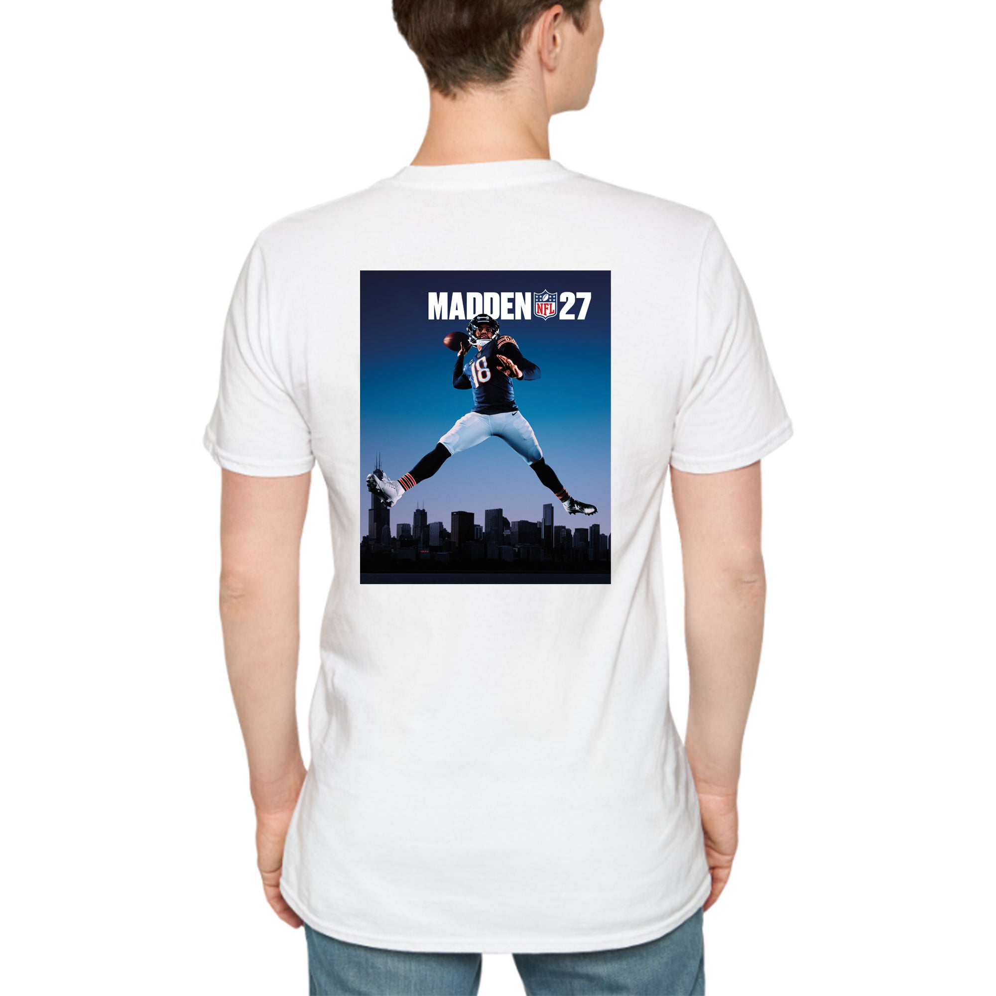 [Front+Back] Madden 27 And Caleb Williams Shirt