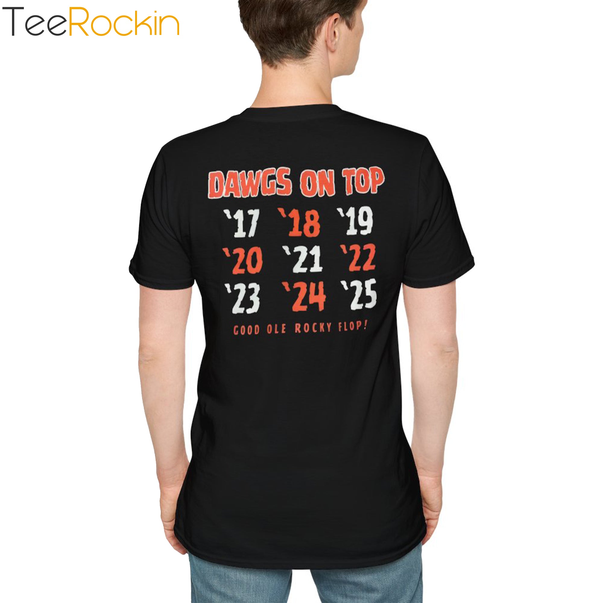 [Front+Back] Ni Ne In The Row Dawgs On Top Shirt