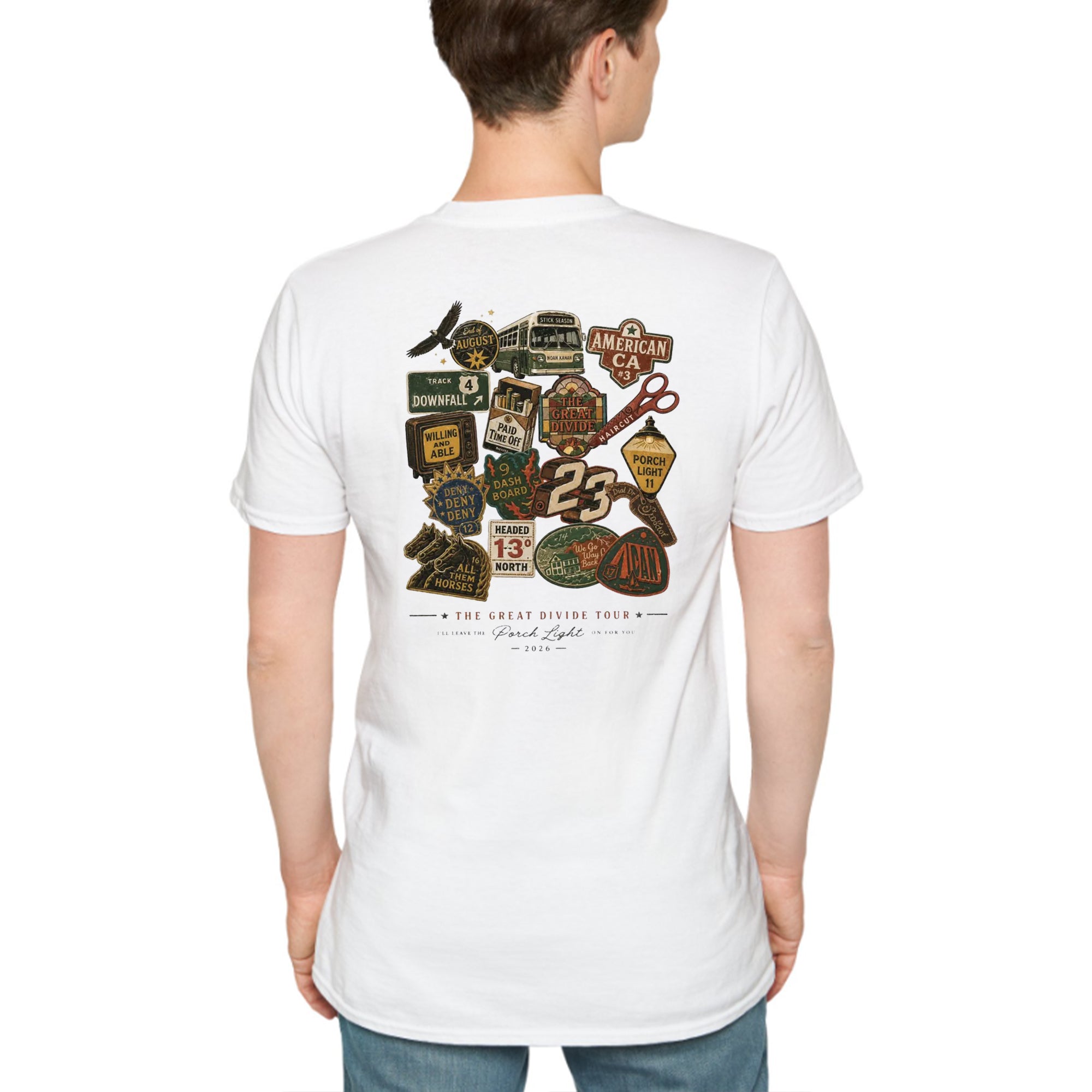[Front+Back] Noah Kahan The Great Divide Tour 2026 Shirt