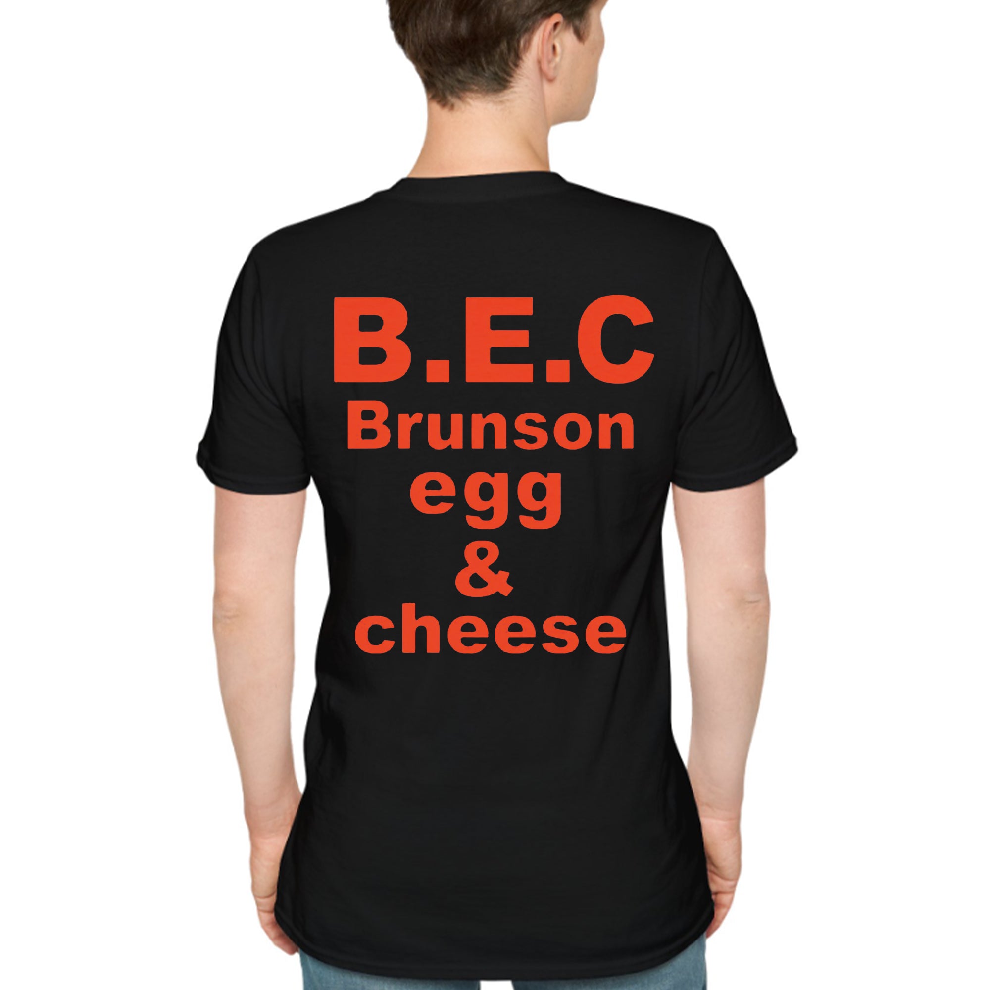 Back Official Bec Brunson Egg & Cheese Shirt