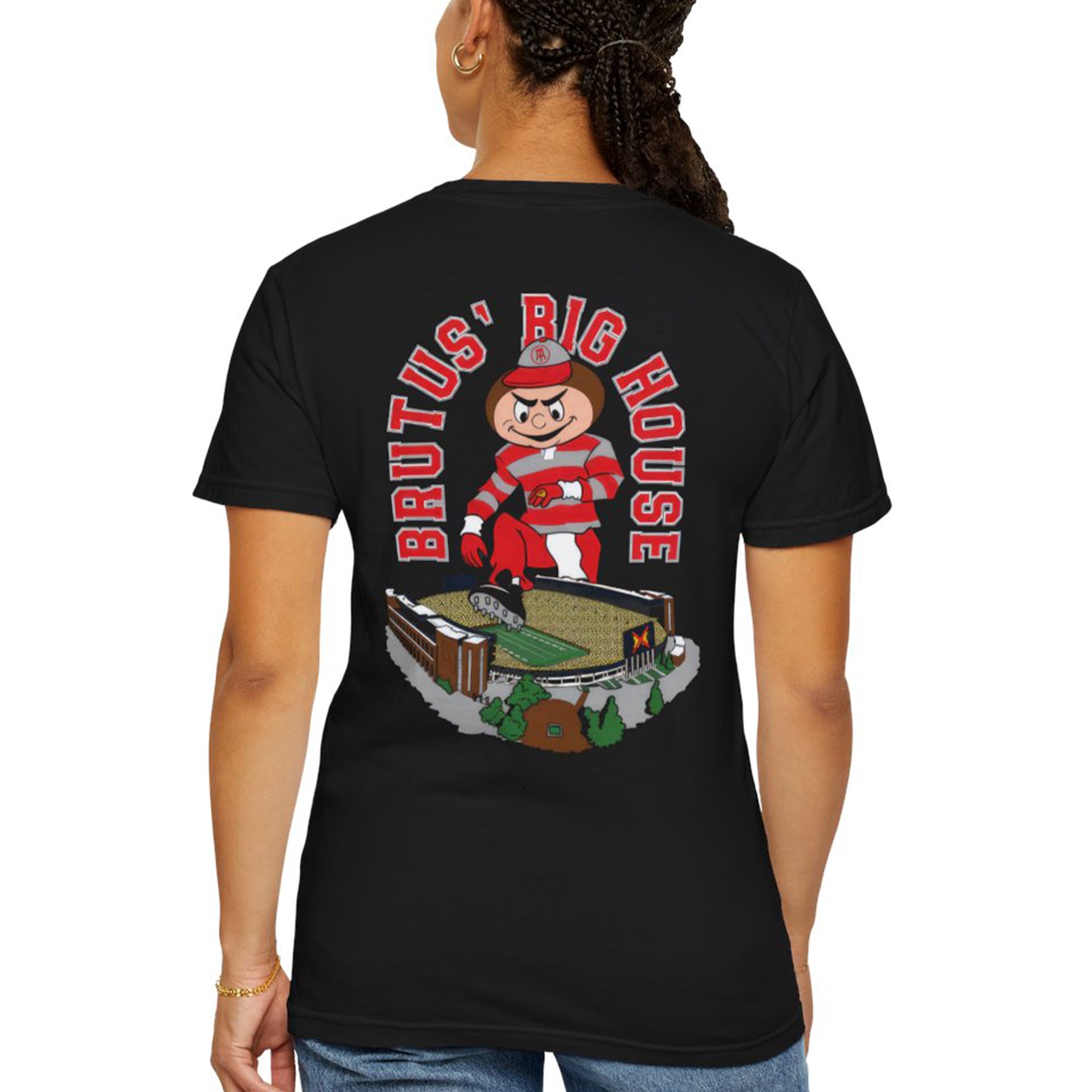 [Front+Back] Ohio House Brutus’ Big House Shirt