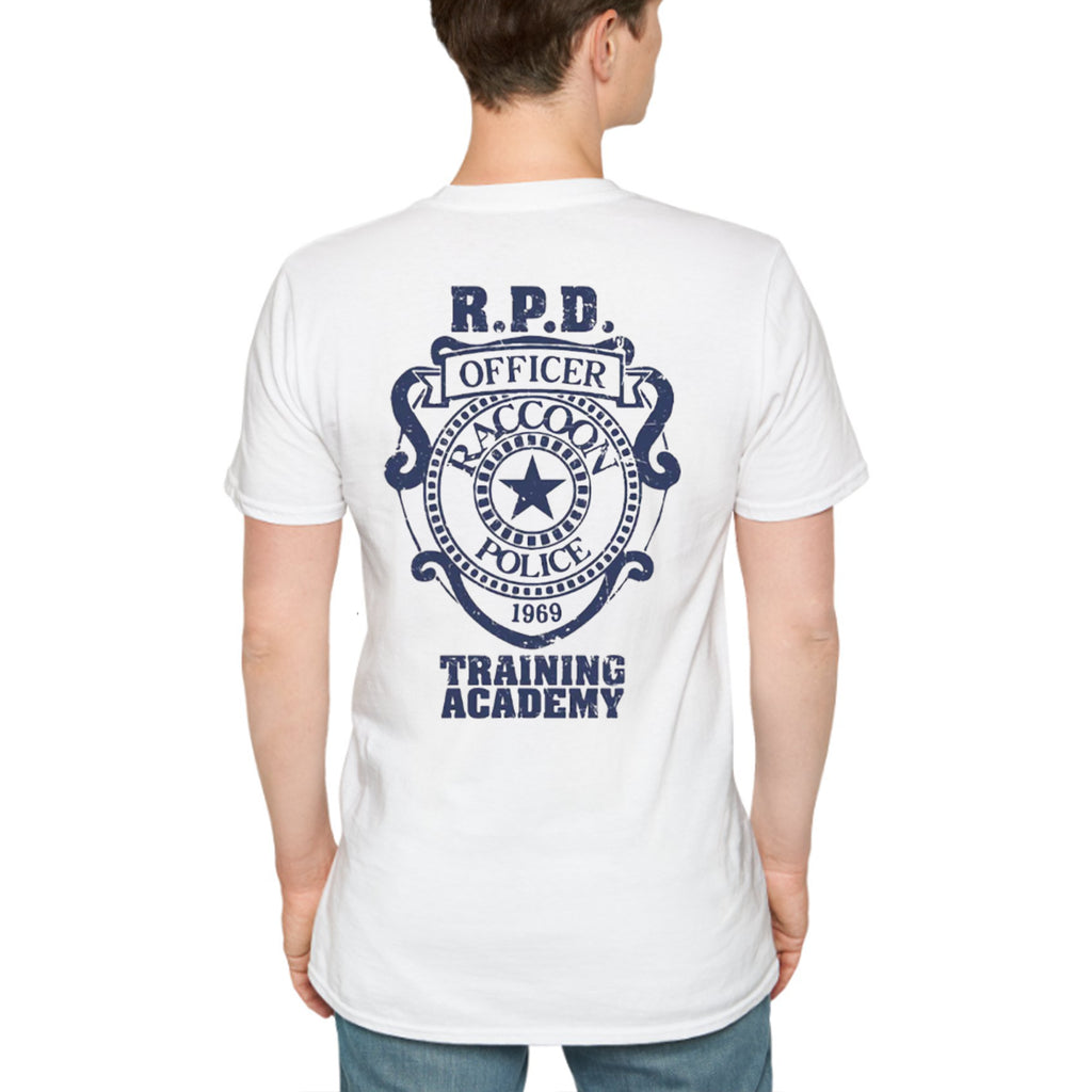 [Front+Back] Raccoon City Police 1969 RPD Training Academy Shirt