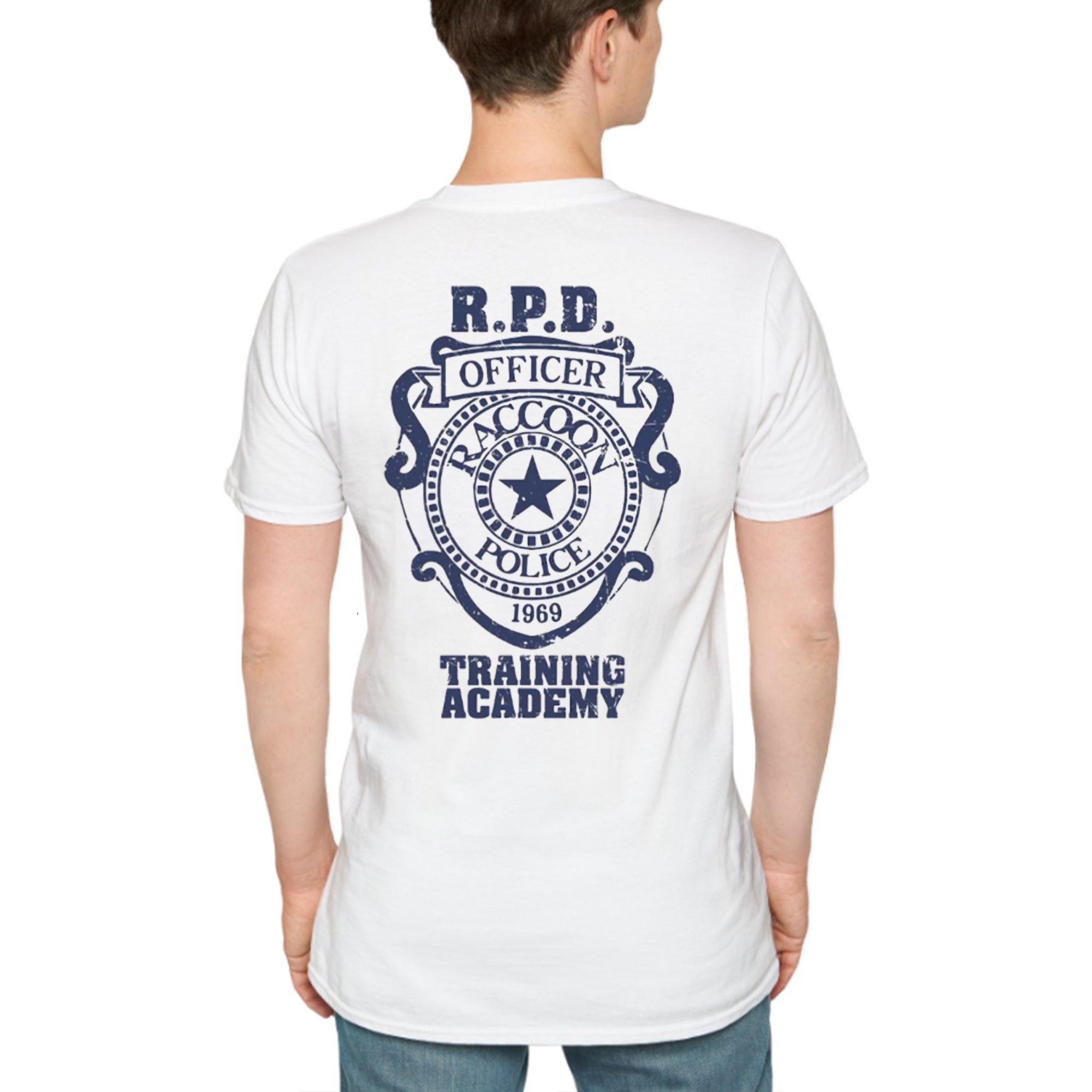 [Front+Back] Raccoon City Police 1969 RPD Training Academy Shirt