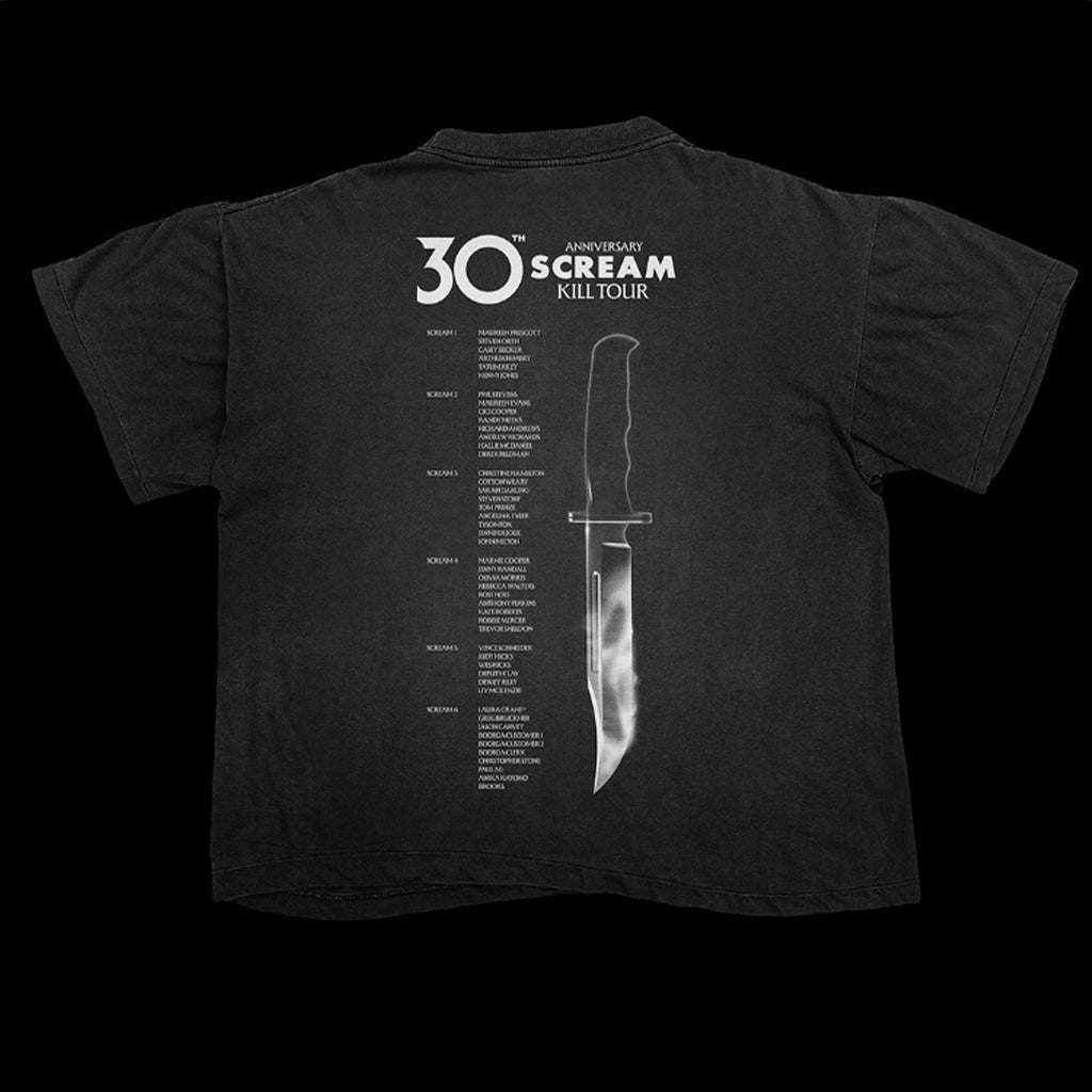 [Front+Back] Scream 7 New Kill Tour Shirt