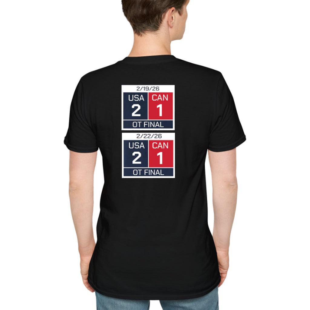 [Front+Back] That’s Just American Hockey Scoreboard Shirt
