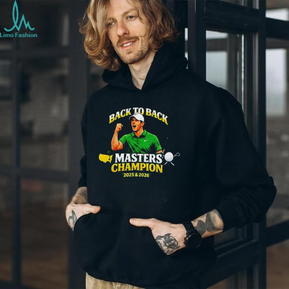 Back To Back Masters Champion 2025 & 2026 Golf T Shirt